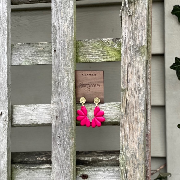 NWT Nickel-Free Clay Fusha Earrings - Picture 3 of 7